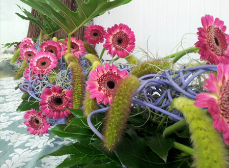 עיצוב מקצועי מתקדם לשזירת פרחים